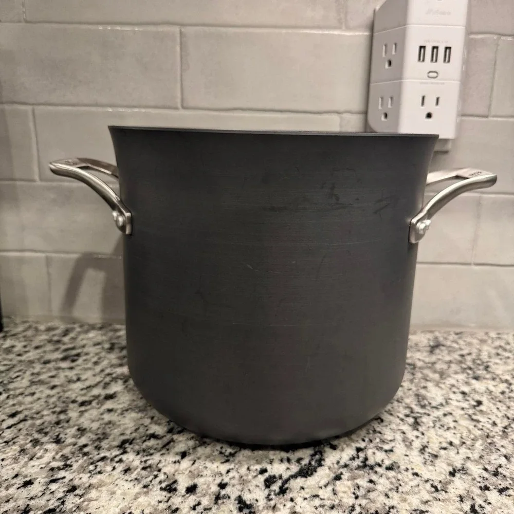 Calphalon Signature 808 8 Qt Hard Anodized Nonstick Stockpot No Lid Kitchen